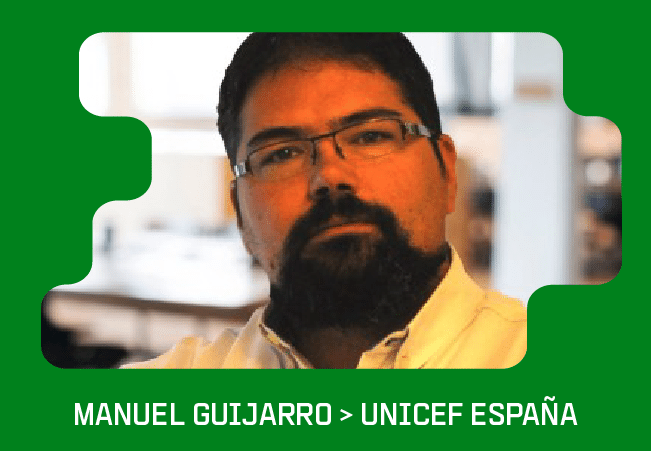 Manuel Guijarro > Unicef España